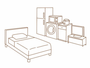 一人暮らしの家電家具