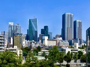 港区六本木の街並み