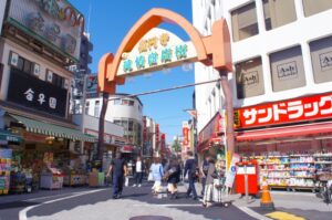 高円寺純情商店街ゲート
