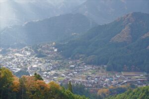 あきる野市の町並み